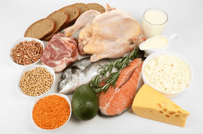սննդամթերք 7-օրյա սպիտակուցային դիետայի համար